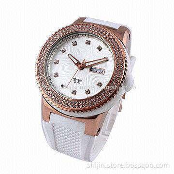 Silicon Jewelry Beautiful Fashionable Lady's Watches for Women, 2014 Design